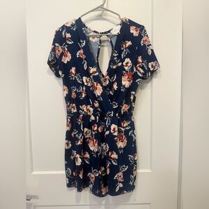French Grey romper